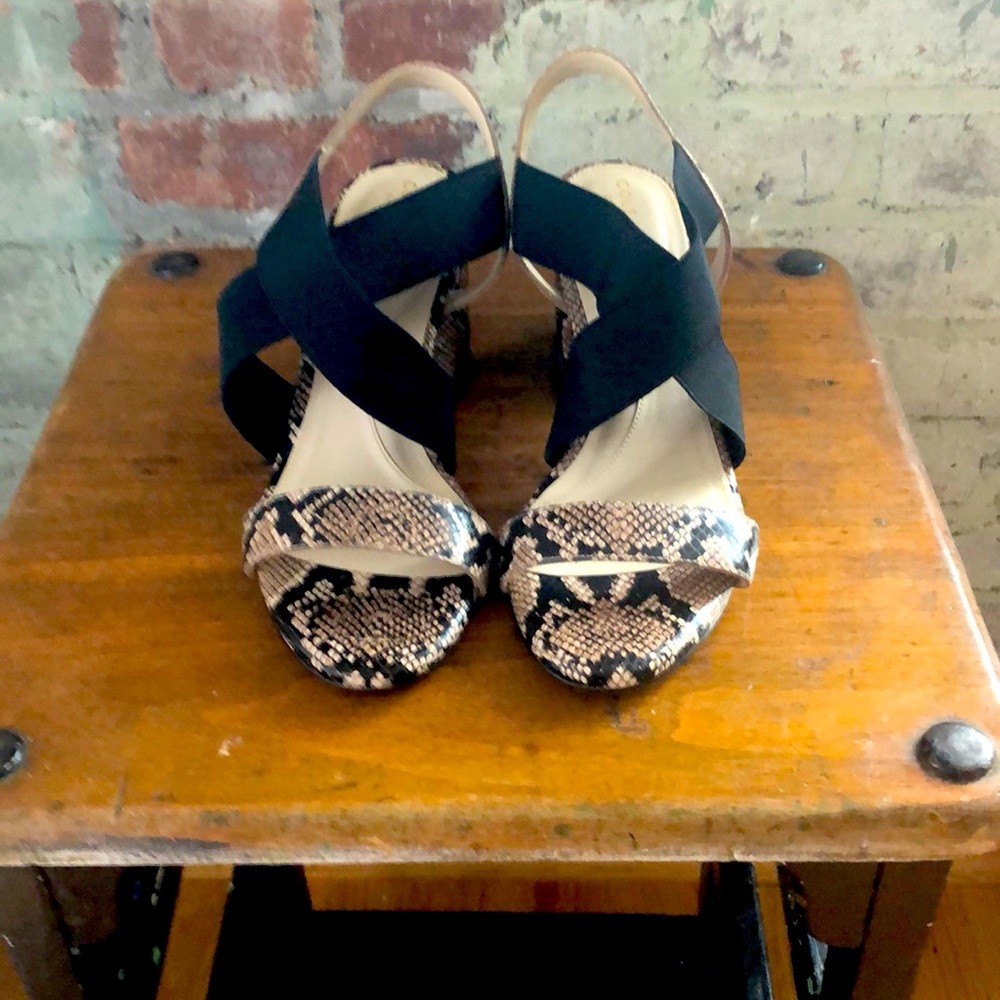 Cole Hahn sandals with chunk heel, Size 7B, never worn, purchased from Nordstrom